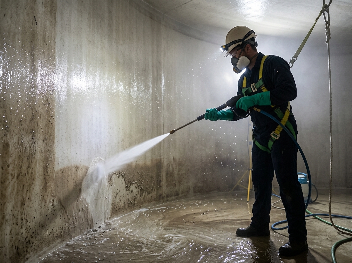 Water Tank Cleaning